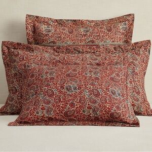 BRAND NEW Pottery Barn Talia Paisley Euro Sham